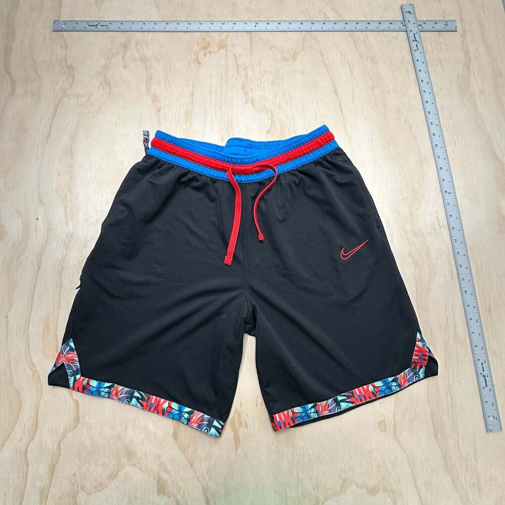 Nike Dri-FIT DNA Basketball Shorts Black Red Blue